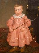 MASTER of the Avignon School Young Boy with Whip USA oil painting artist